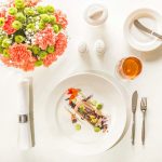 Farfurie Fine Dine, Crema 200 mm - Image 9