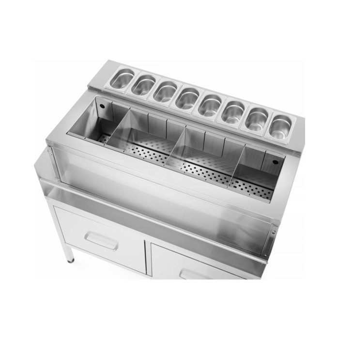 Stație de bar Boston, 1000x650x(H)900 mm, Barmatic - Image 13
