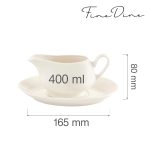 Sosiera dressing Fine Dine, Crema 400 ml - Image 6