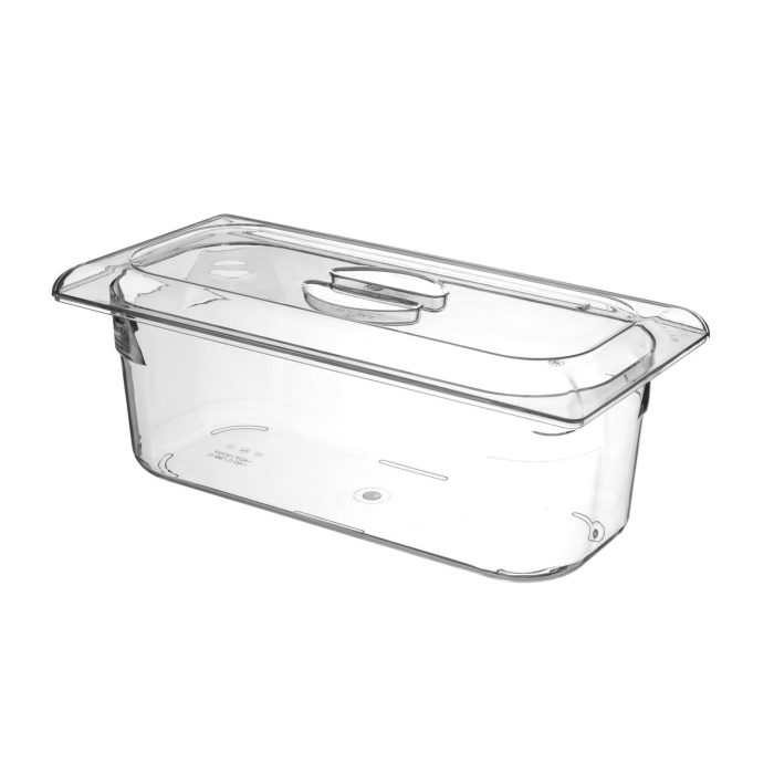 Capac din policarbonat Hendi, pentru cuva inghetata, dimensiune 360x250mm - Image 2