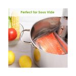 Set 100 pungi vacuum pentru gatit netede 200x300 mm, ideale pentru gatit in sistem Sous-Vide, Hendi, 2 straturi, 75 microni grosime - Image 5
