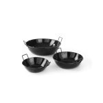 Tigaie adanca paella cu 2 manere, otel emailat, 17 cm diametru x 4 cm inaltime , Hendi, potrivita si pentru servire - Image 6
