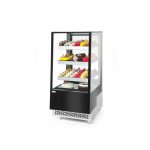 Vitrina frigorifica de prezentare interval temp. 2/6?C, 480 W corp inox, ARKTIC by Hendi, 650x805x(H)1445 mm, 300 Litri, Clasa energetica C - Image 7