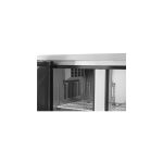 Masa frigorifica profesionala ARKTIC by Hendi Kitchen Line cu 2 usi 220 L 1200x600x(H)850 mm Inox -2/8?C 300 W 2 rafturi 390x428mm incluse, Clasa energetica B - Image 2