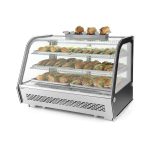 Vitrina rece de prezentare, 160 lt, interval temperatura 2-6 gr C, 160 W, ARKTIC by Hendi, 850x568x(H)686 mm, Clasa energetica B - Image 4