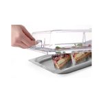 Capac prezentare rolltop GN 1/1, policarbonat - 533x328x(H)76 mm - Image 5