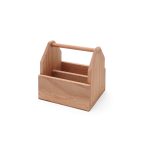 Suport pentru tacamuri din lemn durabil cu maner, 190x160x(H)200 mm Hendi - Image 2