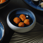 Bol Goro White Blue 140mm, 450 ml Fine Dine - Image 13