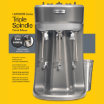 Mixer profesional triplu pentru shake-uri Hamilton Beach Commercial - Image 16