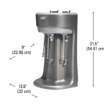 Mixer profesional triplu pentru shake-uri Hamilton Beach Commercial - Image 26