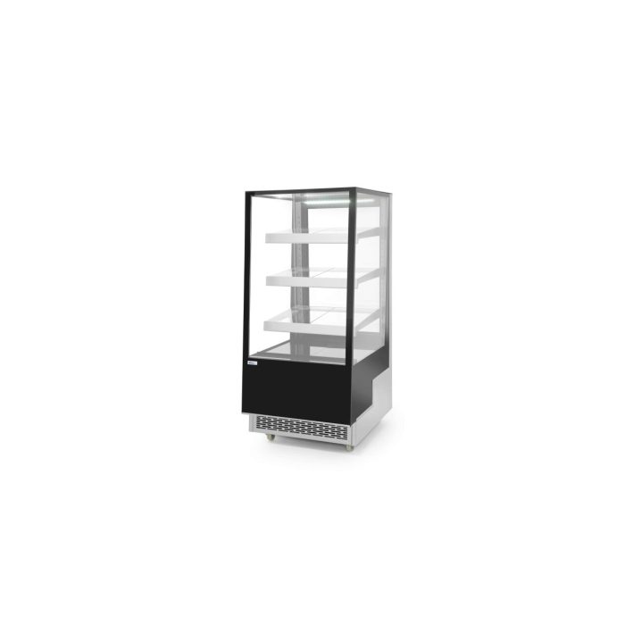 Vitrina frigorifica de prezentare interval temp. 2/6?C, 490 W corp inox, ARKTIC by Hendi, 900x805x(H)1445, 500 Litri, Clasa energetica C - Image 2