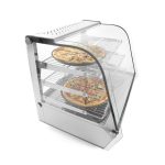 Vitrina calda cu 3 nivele, 160 lt, interval temperatura 30-90 gr C, 1500W, ARKTIC by Hendi, 857x568x(H)686 mm - Image 6