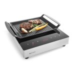 Gratar pentru masini de gatit cu inductie Aluminiu/Teflon 39 cm lungime x26 cm latime x 3,5 cm inaltime Hendi - Image 3