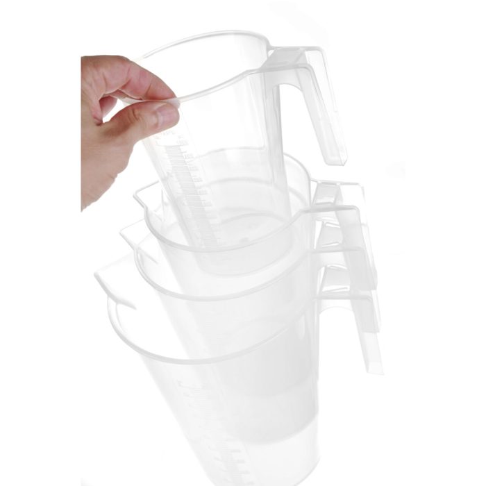 Cana Hendi gradata din polipropilena, 1 litru, 12.5x(H)17.2 cm - Image 3