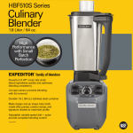 Blender de bucătărie Expeditor™ HBF510S-CE cu vas din oțel inoxidabil de 1,8 l, Hamilton Beach Commercial - Image 11