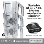 Blender pentru barman Tempest® HBH650R-CE 1,8 l 1200 W, Hamilton Beach Commercial - Image 21