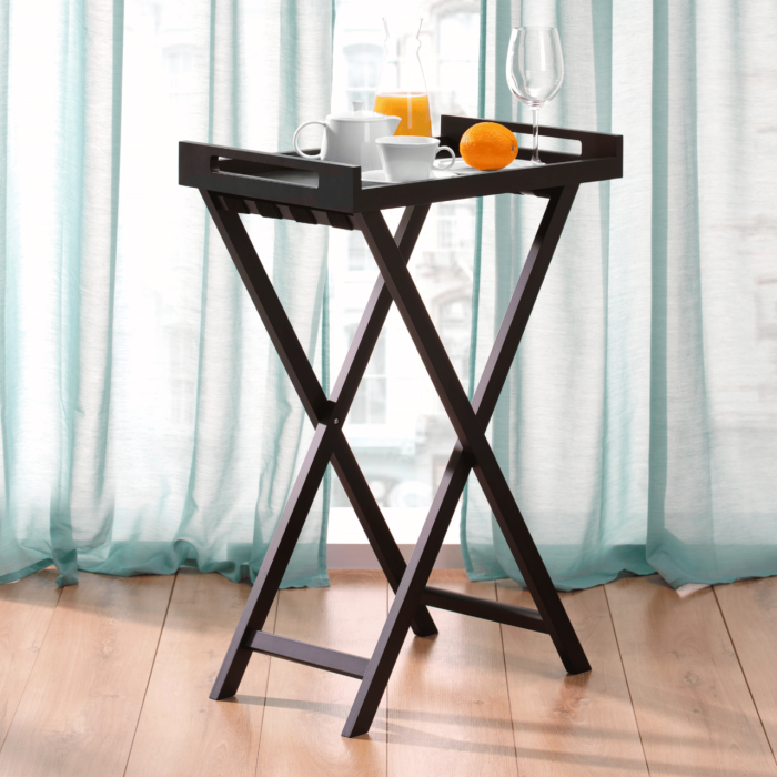Tavă Roomservice, Lemn, Negru, Fine Dine - Image 4