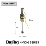 Blender stick BigRig HMI009-CE, Hamilton Beach Commercial, 230V/250W - Image 16