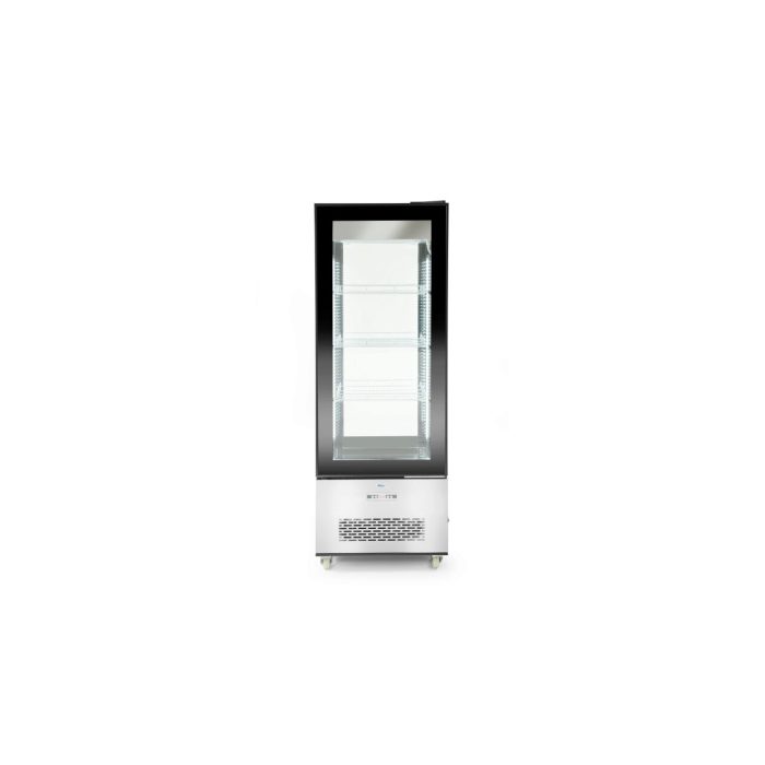 Vitrina frigorifica de prezentare interval temp. 2?/6?C, 500 W, corp inox, ARKTIC by Hendi, 850x650x(H)1908 mm, Clasa energetica C - Image 2