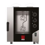 Cuptor pe gaz cu convectie-abur Millennial Smart Gastro, 7x GN 1/1 - control electromecanic, Tecnoeka, 230V/500W, 13500kW, 730x855x(H)951mm