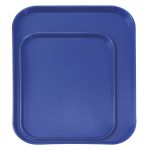Tava servire fast food albastra din polipropilena Hendi 265x345x(h)20 mm - Image 3