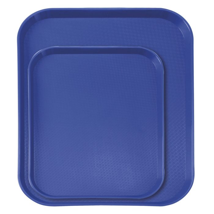 Tava servire fast food albastra din polipropilena Hendi 265x345x(h)20 mm - Image 3