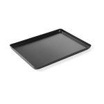 Tava de cofetarie prezentare, neagra, dimensiuni: 400x300x(H)20 mm - Image 2