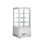 Vitrina rece pt prezentare, alba, 68 lt, interval temp 0-12 gr C, 170 W, 3 rafturi reglabile pe inaltime, ARKTIC by Hendi, 452x406x(H)891 mm, Clasa energetica C - Image 6
