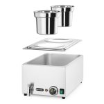 Bain-marie HENDI Ranger + 2x recipiente de 4L cu capac, 8L, 220-240V/1000W, 604x332x(H)315mm - Image 2