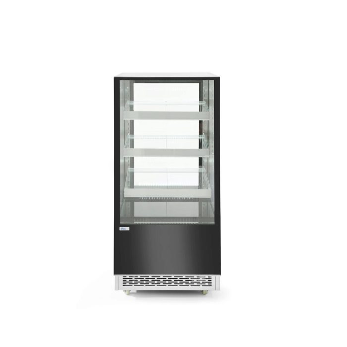 Vitrina frigorifica de prezentare interval temp. 2/6?C, 480 W corp inox, ARKTIC by Hendi, 650x805x(H)1445 mm, 300 Litri, Clasa energetica C - Image 5