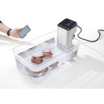 Aparat Sous-Vide Plus IPX7, capacitate pana la 80L, 2200 KW, optiune conectare Wi-Fi la aplicatie Android sau IOS cu 600 retete preincarcate, temperatura de la 5°C la 99°C, pas de 0.07°C, display digital cu ecran tactil de 4 inch, 130x145x(H)330 mm - Image 2