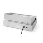 Gratar electric HENDI Profi Line  suprafata integrala striata, 550x380x(H)240 mm, inox, potrivit si pentru uz profesional - Image 6