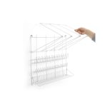 Suport perete pentru pungi de patiserie, Hendi, otel inoxidabil, 495x340x565 mm - Image 2