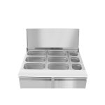 Masa frigorifica rece pentru salate, ARKTIC by Hendi, interval temperatura 2/10 gr C, 250 W, 90x69.8x(H)85 cm - Image 3