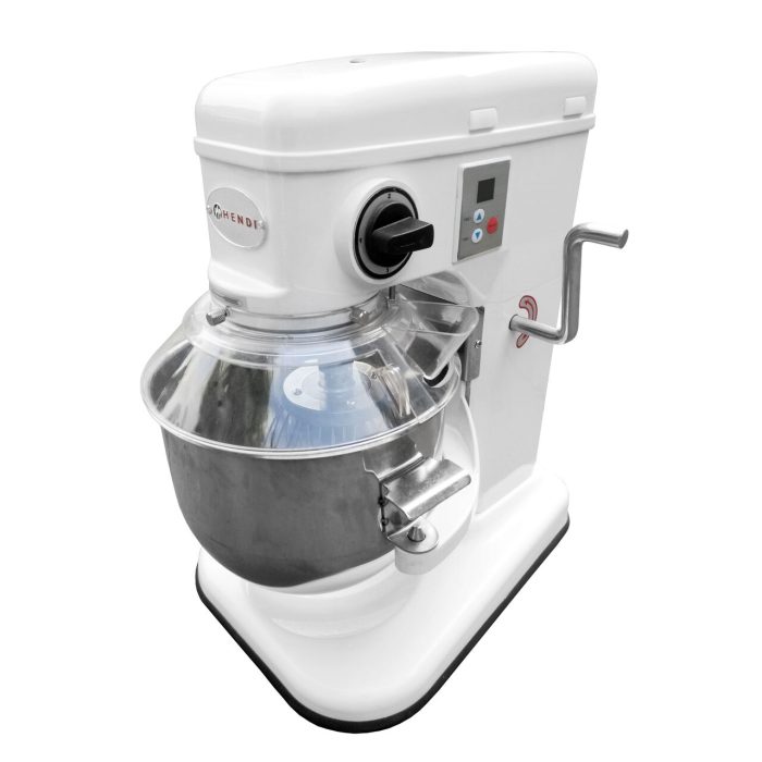 Mixer Planetar Hendi HEAVY DUTY, 7 Litri, 650 W, panou de control digital, Otel inoxidabil, 3 viteze diferite: 128 / 252 / 545 rpm - Image 6