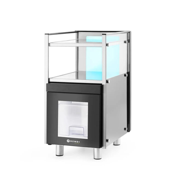 Frigider pentru lapte cu incalzitor de pahare, Hendi, 3,5L, 220-240V/168W, 313x442x(H)613 mm - Image 3