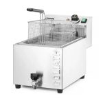 Friteuza electrica cu scurgere 10L Goliath Hendi, 10Kw, 400v, 299x584x(H)375mm - Image 16