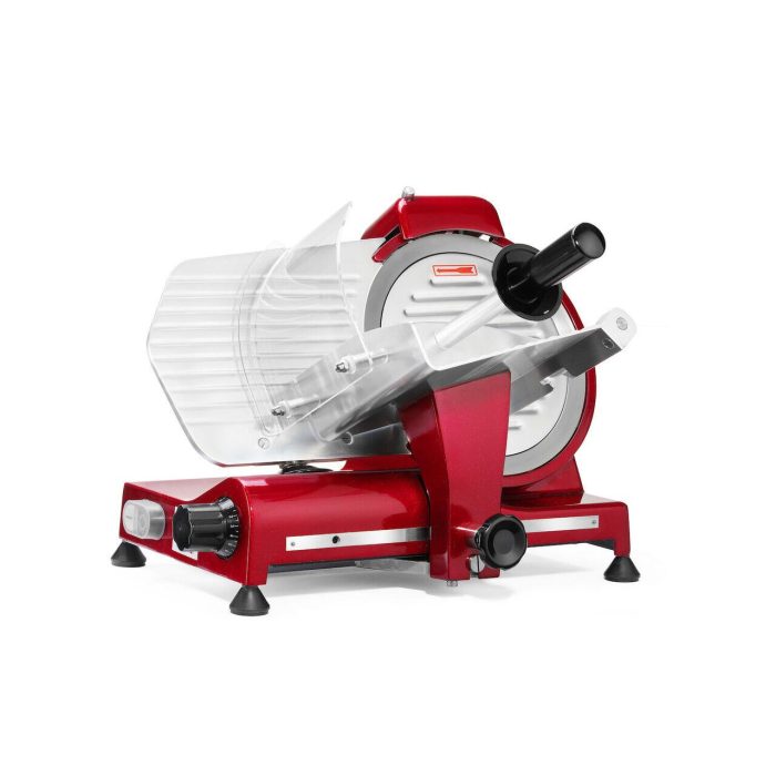 Feliator Hendi Profi Line 250, Rosu, 320 W, 485x420x(H)395 mm, Inox, grosime de taiere reglabila de la 0 la 12 mm - Image 8