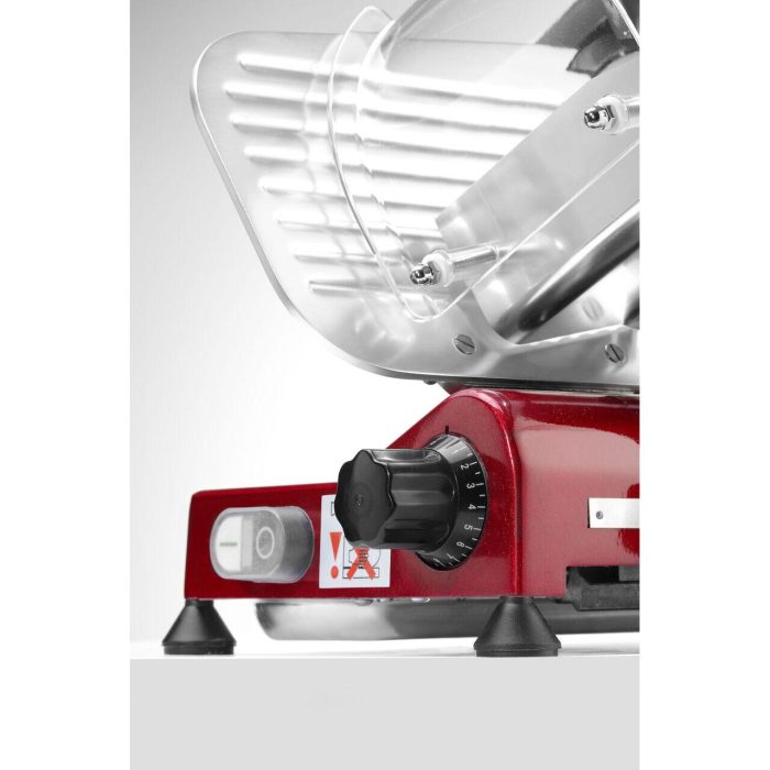 Feliator Hendi Profi Line 250, Rosu, 320 W, 485x420x(H)395 mm, Inox, grosime de taiere reglabila de la 0 la 12 mm - Image 3