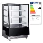 Vitrina frigorifica de prezentare interval temp. 2/6?C, 490 W corp inox, ARKTIC by Hendi, 900x805x(H)1445, 500 Litri, Clasa energetica C - Image 4