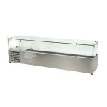 Vitrina refrigerată pentru toppinguri Hurakan Hkn-Vrx1500/330 - Image 2