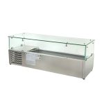 Vitrina refrigerată pentru toppinguri Hurakan HKN-VRX1200/380 - Image 2