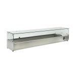 Vitrina refrigerată pentru toppinguri Hurakan HKN-VRX2000/380 - Image 3