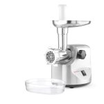 Masina de tocat carne, 2 discuri taiere incluse 4 si 7 mm, 3 accesorii umplere carnati 12, 15, 20 mm, Hendi 198, corp aluminiu, palnie fonta, 400W - Image 11