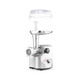 Masina de tocat carne, 2 discuri taiere incluse 4 si 7 mm, 3 accesorii umplere carnati 12, 15, 20 mm, Hendi 198, corp aluminiu, palnie fonta, 400W - Image 9