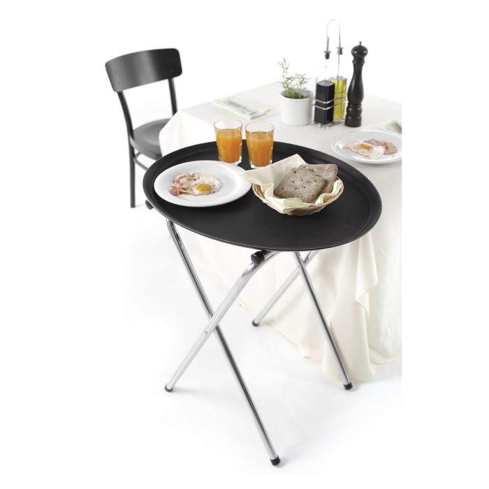 Tava pentru servire, Hendi, ovala, poliester cu fibra de sticla, suprafata antiaderenta, XL 735x600mm - Image 2