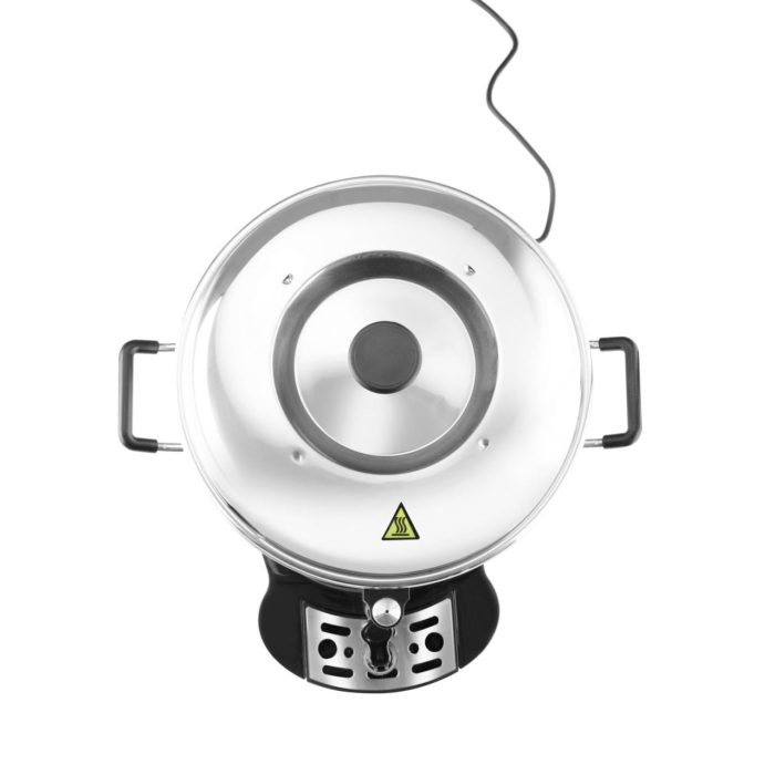 Percolator / cafetiera profesionala, 6lt, Hendi, cu pereti dubli din inox, 1500W, diam. 241x (H)480 mm, robinet anti-picurare, temperatura ajustabila pana la 100 C, filtru incorporat pentru cafea macinata - Image 10