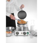 Aparat vafe/waffles rotunde Hendi, diametru 19cm, 1000w, timer, termostat reglabil, 2500x3800x(h)5900mm - Image 5