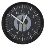 Ceas de perete HENDI, negru, ⌀356x(H)45mm
