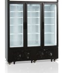 Combină frigorifică cu ușă vitrată Tefcold Ufsc1600Gcp